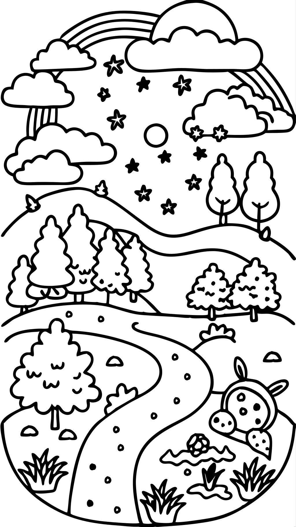 l coloring page